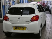 USED 2015 15 MITSUBISHI MIRAGE 1.2 3 5d 79 BHP &pound;0 ROAD TAX 1 OWNER MITSUBISHI SERVICE HISTORY