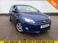 USED 2014 64 FORD FOCUS 1.6 TITANIUM NAVIGATOR TDCI 5d 113 BHP 