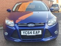 USED 2014 64 FORD FOCUS 1.6 TITANIUM NAVIGATOR TDCI 5d 113 BHP 
