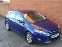 USED 2014 64 FORD FOCUS 1.6 TITANIUM NAVIGATOR TDCI 5d 113 BHP 