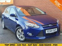USED 2014 64 FORD FOCUS 1.6 TITANIUM NAVIGATOR TDCI 5d 113 BHP 