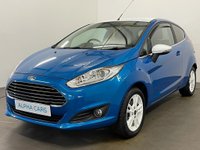 USED 2017 66 FORD FIESTA 1.2 ZETEC BLUE EDITION SPRING 3d 81 BHP 
