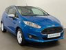 USED 2017 66 FORD FIESTA 1.2 ZETEC BLUE EDITION SPRING 3d 81 BHP 