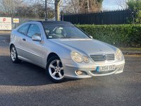 USED 2004 54 MERCEDES-BENZ C CLASS 1.8 C180 KOMPRESSOR SE SPORTS 3d 141 BHP 
