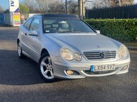USED 2004 54 MERCEDES-BENZ C CLASS 1.8 C180 KOMPRESSOR SE SPORTS 3d 141 BHP 