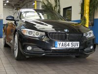 USED 2015 64 BMW 4 SERIES 2.0 428I LUXURY 2d 242 BHP STUNNING EXAMPLE NAV LEATHER PARKING SENSORS