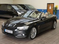 USED 2015 64 BMW 4 SERIES 2.0 428I LUXURY 2d 242 BHP STUNNING EXAMPLE NAV LEATHER PARKING SENSORS