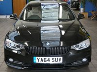 USED 2015 64 BMW 4 SERIES 2.0 428I LUXURY 2d 242 BHP STUNNING EXAMPLE NAV LEATHER PARKING SENSORS