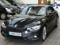 USED 2015 64 BMW 4 SERIES 2.0 428I LUXURY 2d 242 BHP STUNNING EXAMPLE NAV LEATHER PARKING SENSORS