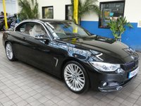 USED 2015 64 BMW 4 SERIES 2.0 428I LUXURY 2d 242 BHP STUNNING EXAMPLE NAV LEATHER PARKING SENSORS