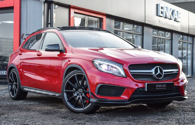 2015 65 Mercedes-Benz Gla-Class 2.0 GLA45 AMG 4MATIC 5d 360 BHP