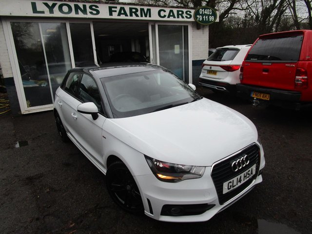 2014 14 Audi A1 1.6 SPORTBACK TDI S LINE 5d 105 BHP *OVER &pound;3,000 EXTRAS*