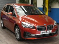 USED 2018 68 BMW 2 SERIES 2.0 220D XDRIVE LUXURY GRAN TOURER 5d 188 BHP SAT NAV LEATHER 7 SEATS