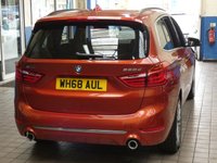 USED 2018 68 BMW 2 SERIES 2.0 220D XDRIVE LUXURY GRAN TOURER 5d 188 BHP SAT NAV LEATHER 7 SEATS
