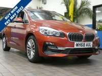 USED 2018 68 BMW 2 SERIES 2.0 220D XDRIVE LUXURY GRAN TOURER 5d 188 BHP SAT NAV LEATHER 7 SEATS
