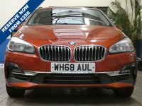 USED 2018 68 BMW 2 SERIES 2.0 220D XDRIVE LUXURY GRAN TOURER 5d 188 BHP SAT NAV LEATHER 7 SEATS