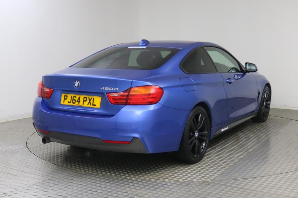 2014 BMW 4 Series 420d M Sport £14,999