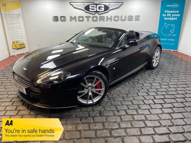 View our Aston Martin Vantage 4.7 V8 ROADSTER 2d 420 BHP