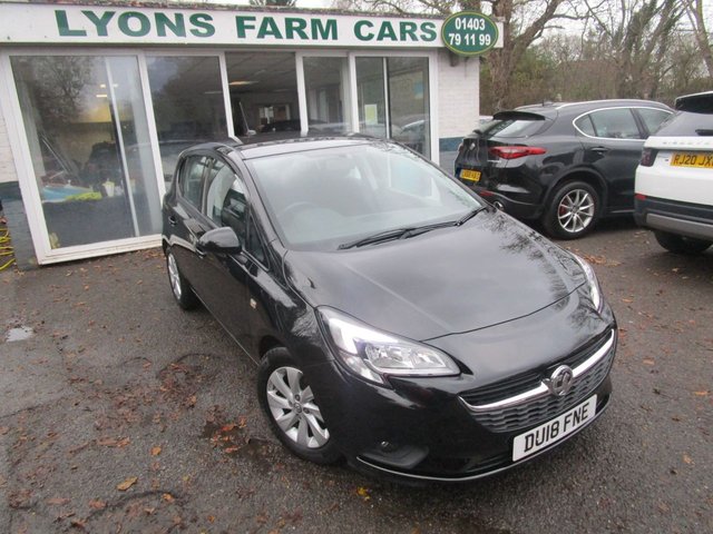 2018 18 Vauxhall Corsa 1.4 DESIGN 5d 89 BHP
