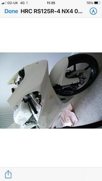 USED 2021 HONDA RS 125R-4 NX4 2 Stroke Road Racer Superb, never used