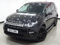 USED 2015 15 LAND ROVER DISCOVERY SPORT 2.2 SD4 (190 PS) HSE AUTO 4WD 5DR (S/S) + 7 SEATS + NAV + PANORAMIC ROOF + E/HEATED LEATHERS + CRUISE + MEDIA + XENON / LED + R/CAMERA + F-R PARK AID + PRIVACY + POWER BOOT +19 S 7 SEATS+PANROOF+19S+CAM+TINTS+LED+LEATHER+NAV+CRUISE