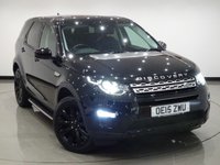 USED 2015 15 LAND ROVER DISCOVERY SPORT 2.2 SD4 (190 PS) HSE AUTO 4WD 5DR (S/S) + 7 SEATS + NAV + PANORAMIC ROOF + E/HEATED LEATHERS + CRUISE + MEDIA + XENON / LED + R/CAMERA + F-R PARK AID + PRIVACY + POWER BOOT +19 S 7 SEATS+PANROOF+19S+CAM+TINTS+LED+LEATHER+NAV+CRUISE