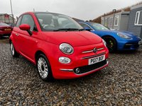 USED 2017 17 FIAT 500 1.2 LOUNGE 3d 69 BHP 