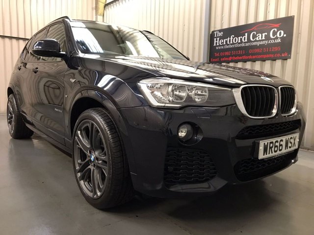2016 66 BMW X3 2.0 XDRIVE20D M SPORT 5d 188 BHP