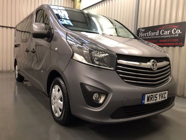 2015 15 Vauxhall Vivaro 1.6 2900 L2H1 CDTI DCB SPORTIVE 114 BHP