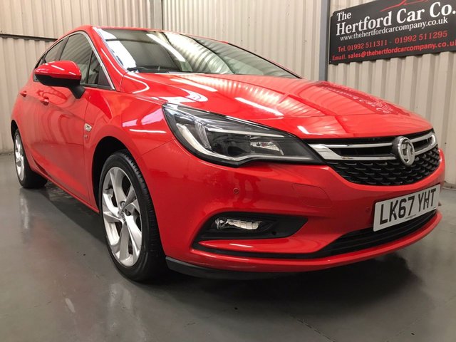 2017 67 Vauxhall Astra 1.4 SRI 5d 99 BHP