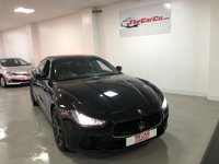 USED 2014 14 MASERATI GHIBLI 3.0 DV6 4d 275 BHP * PRIVACY  GLASS * CLIMATE CONTROL  * NAVIGATION*  PARKING SENSORS * 20 INCH ALLOYS *