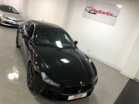 USED 2014 14 MASERATI GHIBLI 3.0 DV6 4d 275 BHP * PRIVACY  GLASS * CLIMATE CONTROL  * NAVIGATION*  PARKING SENSORS * 20 INCH ALLOYS *