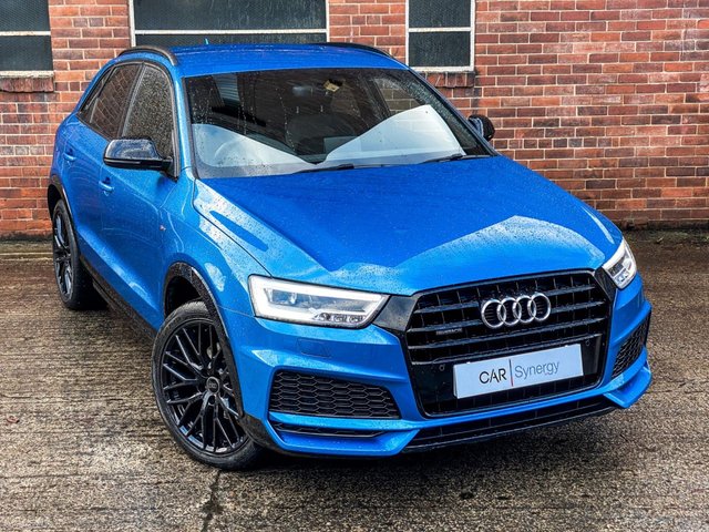 2017 17 Audi Q3 2.0 TDI QUATTRO BLACK EDITION 5d 182 BHP