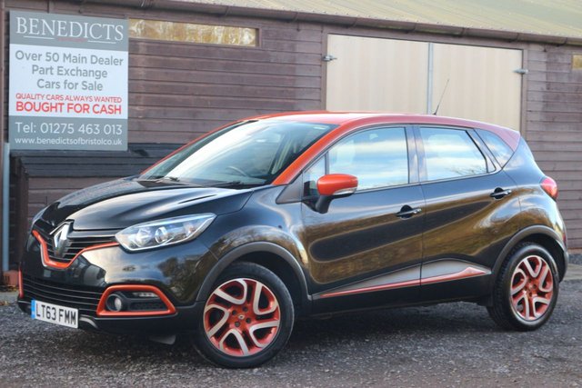 2013 63 Renault Captur 0.9 DYNAMIQUE MEDIANAV ENERGY TCE S/S 5d 90 BHP