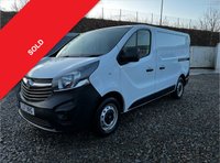 USED 2017 17 VAUXHALL COMMERCIAL VIVARO SWB 2700 EURO 6 