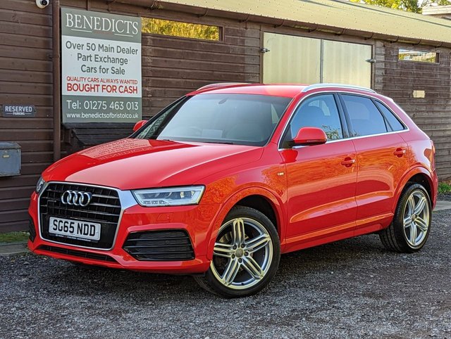 2015 65 Audi Q3 2.0 TDI QUATTRO S LINE PLUS 5d 148 BHP
