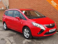 USED 2014 64 VAUXHALL ZAFIRA TOURER 2.0 EXCLUSIV CDTI 5d 128 BHP 