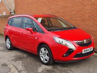 USED 2014 64 VAUXHALL ZAFIRA TOURER 2.0 EXCLUSIV CDTI 5d 128 BHP 