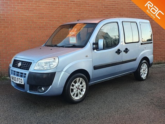 2011 60 Fiat Doblo 1.4 8V DYNAMIC H/R 5d 77 BHP