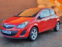 USED 2014 63 VAUXHALL CORSA 1.0 STING ECOFLEX 3d 64 BHP LOW INSURANCE - &pound;30 ROAD TAX