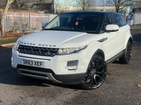 USED 2013 63 LAND ROVER RANGE ROVER EVOQUE 2.2 SD4 PURE TECH 5d 190 BHP 
