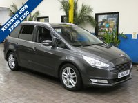 USED 2016 66 FORD GALAXY 2.0 TITANIUM X TDCI 5d 177 BHP 7 SEAT SAT NAV LEATHER SUNROOF