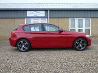 USED 2017 17 BMW 1 SERIES 2.0 118D SPORT 5d 147 BHP www.suffolkcarcentre.co.uk - Located at Reydon