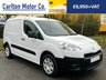 USED 2016 16 PEUGEOT PARTNER 850 1.6 HDI 92 PROFESSIONAL L1  2 Keys / Full Service History
