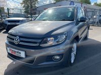 USED 2015 65 VOLKSWAGEN TIGUAN 2.0 MATCH EDITION TDI BMT 4MOTION 5d 148 BHP **1 FORMER KEEPER - FULL 1 YEARS MOT - HISTORY- SAT NAV-TURBO DIESEL - CLIMATE CONTROL- FINANCE AVAILABLE!!