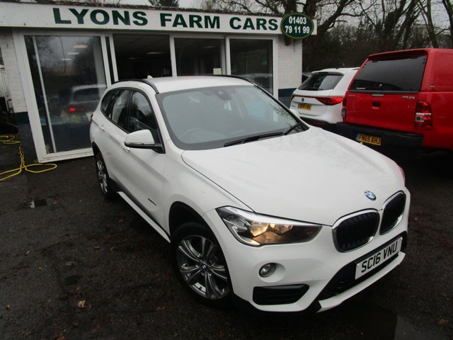2016 16 BMW X1 2.0 SDRIVE 18D SPORT 5d 148 BHP AUTOMATIC