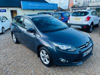 USED 2012 12 FORD FOCUS 1.6 ZETEC ESTATE Estate Car with Bluetooth & Air Con with a Full Ford History