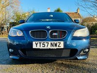 USED 2007 57 BMW 5 SERIES 3.0 525D M SPORT 4d 195 BHP This car is in excellent condition throughout, combining both performance and luxury motoring, A terrific touring car. New Front Discs and Pads. The car comes with a comprehensive service history.