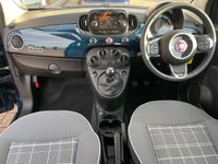 USED 2018 67 FIAT 500 1.2 LOUNGE 3d 69 BHP No-Nonsense Home Delivery