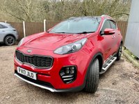 USED 2017 17 KIA SPORTAGE 2.0 CRDI GT-LINE S 5d AUTO 182 BHP 